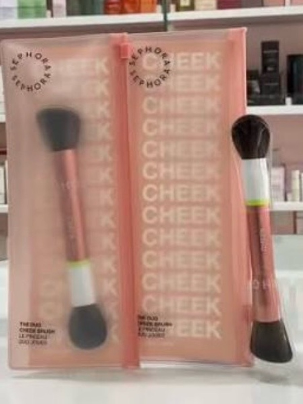 Sephora The Duo Dual End Brushes BUNDLE (2) NWT
